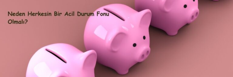 Neden Herkesin Bir Acil Durum Fonu Olmalı